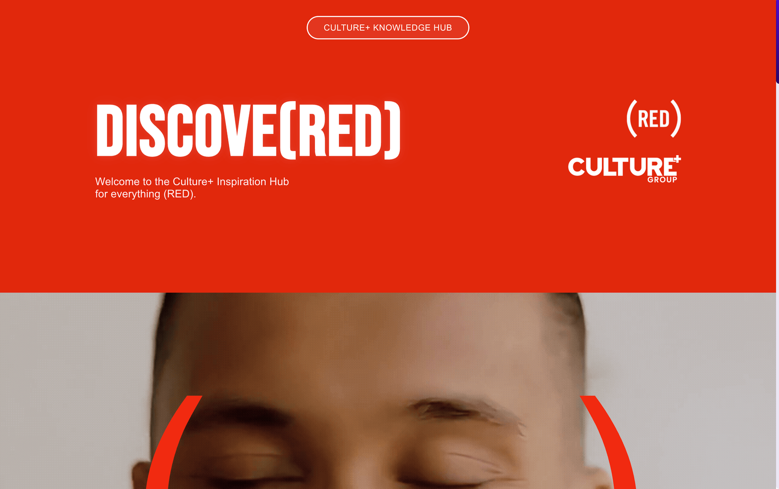 DISCOVE(RED) immersive web experience — Cultural Intelligence pitch by Juan David Avellaneda